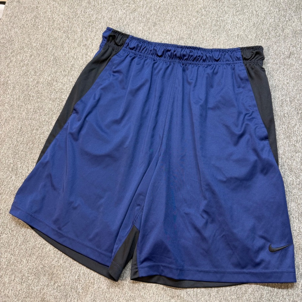 Nike Mens Dri-FIT Basketball Shorts Navy Blue Black AH7933-429 XL